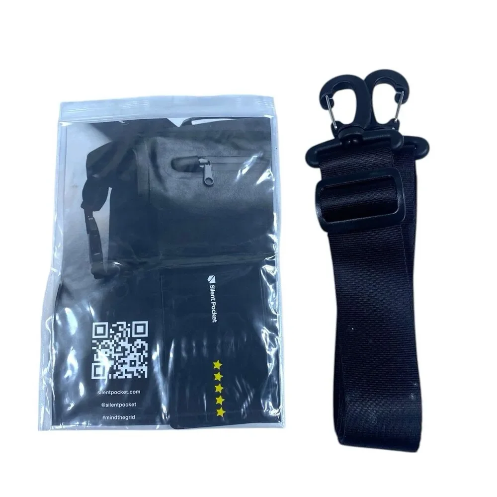 NEW Silent Pocket SLNT Waterproof 2.5 Liter Faraday Dry Bag Military-Grade Nylon